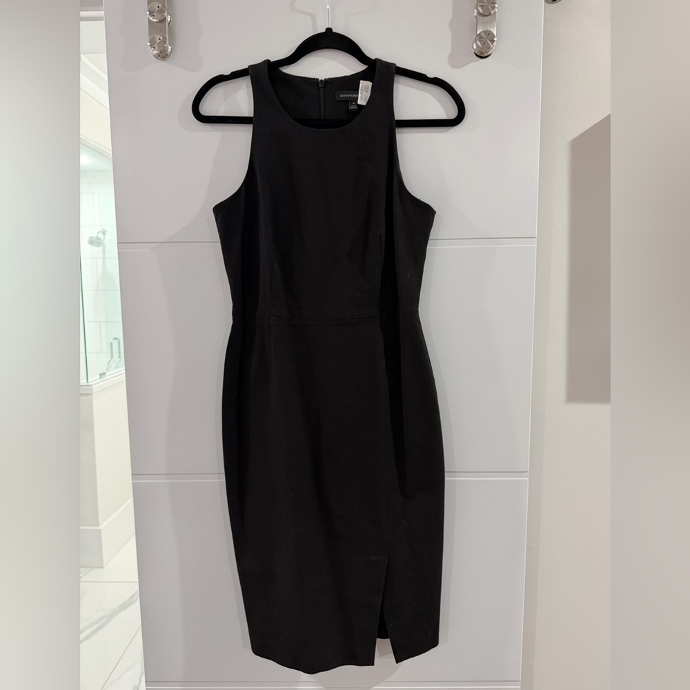 Banana Republic Black Midi Dress